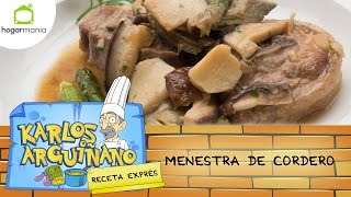 Karlos Arguiñano Receta de Menestra de cordero [upl. by Retnyw]