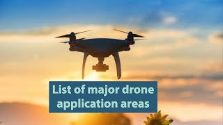 Top 10 applications of drones [upl. by Raffo]