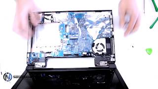 Lenovo IdeaPad B570  Disassembly and cleaning [upl. by Samella127]