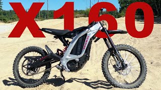 Segway x160 Review  Electric Dirt Bike Sur Ron mini [upl. by Morena]