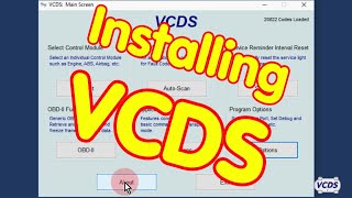 Installing VCDS [upl. by Nodnahs192]