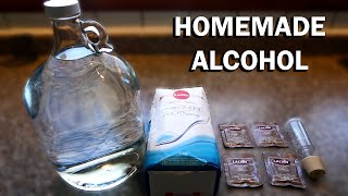 How to make Alcohol at Home Ethanol [upl. by Daeriam335]