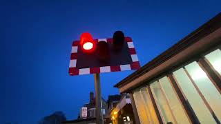 Birkdale Level Crossing Merseyside [upl. by Enaelem96]