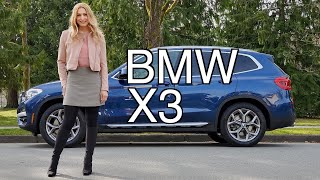 2021 BMW X3 Review  All about the handling [upl. by Alleras]