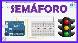 ✅ SEMÁFORO con Arduino y TINKERCAD  paso a paso  🚥 [upl. by Druci409]