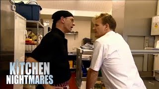 Hilarious Argument  Ramsays Kitchen Nightmares [upl. by Esimehc]