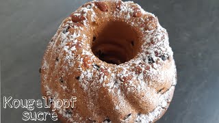 Kougelhopf 👩‍🍳 Version sucrée  Recette pas à pas  Fait maison [upl. by Bat]