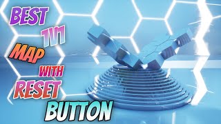 Best 1V1 Map With RESET BUTTON Maximum Height amp More  Fortnite Creative1v1 map  RESET BUTTON [upl. by Shamma]