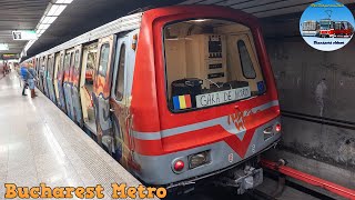 Metro in Bucharest 🇷🇴 2023 [upl. by Akirdnahs870]