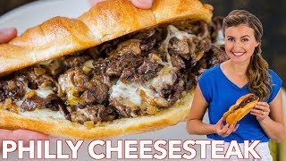 How To Make Classic Philly Cheesesteak Sandwich [upl. by Viviane902]