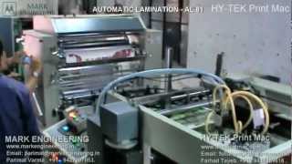 LAMINATION  LAMINATION MACHINE  AUTOMATIC LAMINATION MACHINE  FULLY AUTOMATIC LAMINATION MACHINE [upl. by Naujled]