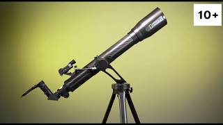 National Geographic CF700SM 70mm Carbon Fiber Refractor Telescope [upl. by Aital]