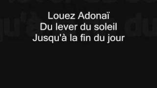 Paul Baloche  Louez Adonaï lyrics [upl. by Atilol]