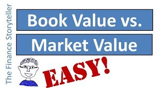 Book Value vs Market Value of Shares [upl. by Frechette899]