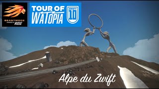 Tour of Watopia  Alpe du Zwift [upl. by Casilda]