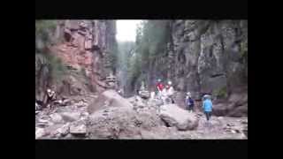 Durchwanderung der Bletterbachschlucht  Der Grand Canyon Südtirols [upl. by Kal]