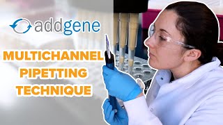 Multichannel Pipetting Technique [upl. by Eelimaj752]