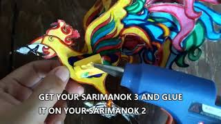 SARIMANOK PAPER LAYERING [upl. by Hildagard]