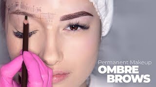 Ombre Brows TUTORIAL 2 [upl. by Vogele941]