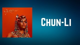 Nicki Minaj  ChunLi Lyrics [upl. by Zebadiah676]