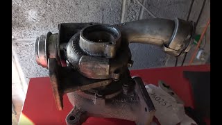 VW T5 Turbo Change  25TDI AXD Engine [upl. by Neelehtak315]