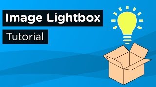 Simple Image Lightbox Tutorial [upl. by Aicila40]