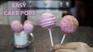 Easy Cake Pop Tutorial [upl. by Neslund394]