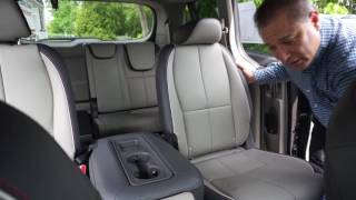 How to work the seats in a Kia Sedona  Joe Mazziotto [upl. by Hedges]