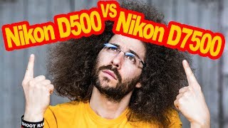 Nikon D500 VS Nikon D7500 Comparison Which To Buy [upl. by Yenohtna]