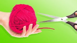 21 LOVELY CRAFTS WITH YARN [upl. by Ogirdor537]