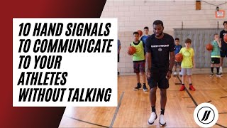 10 Basketball Hand Signals To Communicate To Your Athletes [upl. by Eyllom]