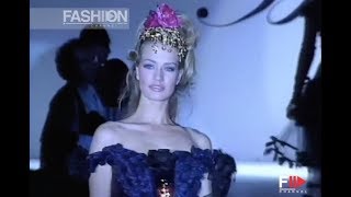 BLUMARINE Fall 1992 Milan  Fashion Channel [upl. by Zirkle]