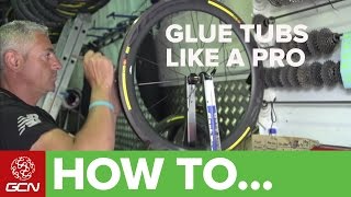 How To Glue Tubular Tyres Like A Pro Mechanic [upl. by Ahsier408]