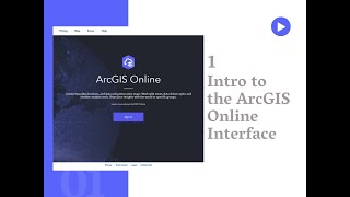 Introduction to the ArcGIS Online Interface [upl. by Neersan565]