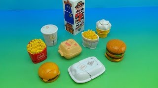 MCDONALDS CHANGEABLES 1988 TRANSFORMING FOOD COLLECTIONS [upl. by Atihana69]