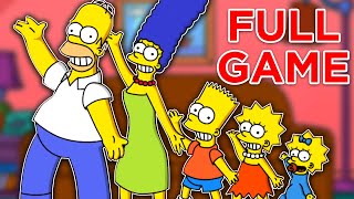 The Simpsons Game PS3 Xbox 360  100 Full Walkthrough  No Commentary [upl. by Eilerua]