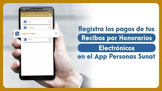 Registra los pagos de tus recibos por honorarios desde tu celular [upl. by Mccreery648]