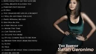 Sarah Geronimo Greatest Hits  NonStop Playlist [upl. by Naerad]