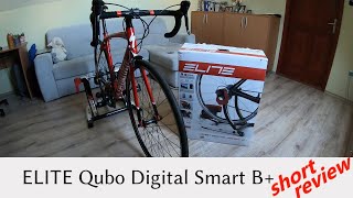 Elite Qubo Digital Smart B indoor trainer quick review [upl. by Ellenid]