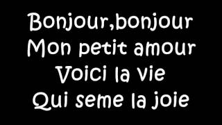 Bonjour bounjour  Yuyu  lyrics [upl. by Carlton]