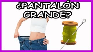 PINZAS para PANTALÓN a MANO en 3 minutos 😱  LATIN DIY [upl. by Snave968]