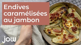 Endives caramélisées au jambon [upl. by Fennie464]