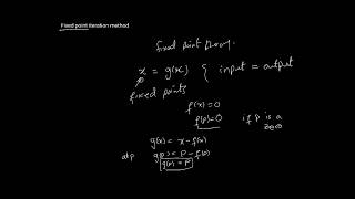 Fixed point iteration method  idea and example [upl. by Ilah]