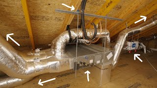 Mitsubishi HVAC At My House  Full System Tour [upl. by Sergius]