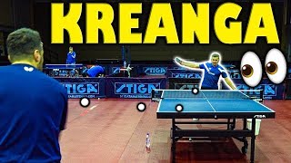 Kalinikos Kreanga  Insane Backhand Training 2019 [upl. by Niwde]