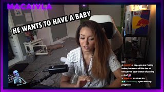 Macaiyla Talking About Tyler1 Wanting A Kid [upl. by Norton]