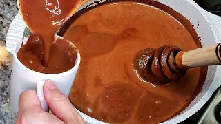 MEXICAN HOT CHOCOLATE  Homemade Mexican Hot Chocolate Recipe [upl. by Horlacher]