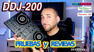 Pioneer DDJ 200 Pruebas y Reviews en Español [upl. by Layman]