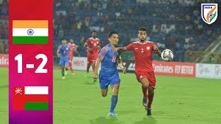 FIFA WCQ amp Asian Qualifiers India 12 Oman  Match Highlights [upl. by Melc]