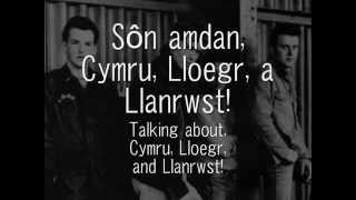 Cymru Lloegr a Llanrwst  Y Cyrff geiriau  lyrics [upl. by Claudina513]